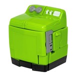 Трансформер 2в1 BONDIBOT Bondibon робот-стиральная машина, цвет зелёный, BOX 20х18х7см