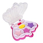 Набор детской декор. косметики Bondibon Eva Moda, BOX 24*15,5*2,5 см; корона с тенями для век 4 оттенка (2,8г), 2 аппликатора, помады 2 оттенка (1,6г), сердце-футляр с блесками для губ 6 оттенков (1,8г), 4 заколки; арт.20678B2.