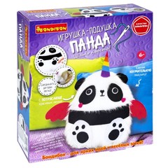 Набор для творчества BONDIBON, «Шить просто!» Игрушка-подушка ПАНДА