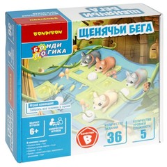 Логическая игра Bondibon "ЩЕНЯЧЬИ БЕГА", арт. 920-4.