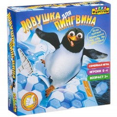 Настольная семейная игра "ЛОВУШКА ДЛЯ ПИНГВИНА"
