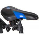 Велосипед NOVATRACK 20" SHARK, серебристый, сталь, 1 скор., V-brake