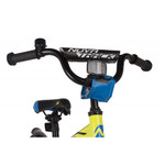 Велосипед NOVATRACK 14" DODGER алюм.,зелёный, тормоз нож, короткие крылья, полная защита цепи