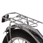 Велосипед NOVATRACK 16" VECTOR фиолетовый, тормоз нож, крылья и багажник хром., полная защ.цепи