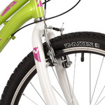 Велосипед NOVATRACK 24" JENNY сталь 12'', салатовый, 6 скор. TY21/TS-38/SG-6S, V-brake