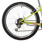 Велосипед NOVATRACK 24" JENNY сталь 12'', салатовый, 6 скор. TY21/TS-38/SG-6S, V-brake