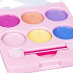 Набор детской декор. косметики Bondibon Eva Moda, CRD 19x13x2 см; тени для век 6 оттенков (4,2г), аппликатор 1 шт., арт. 71002A.