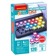 Игра настольная логическая БондиЛогика Bondibon "IQ-СОЗВЕЗДИЯ"