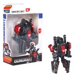 Трансформер 2в1 BONDIBOT Bondibon, мет. детали, ВОХ 15,5x9,5x4,5 см, робот-динозавр тираннозавр.