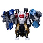 Трансформер 2в1 BONDIBOT Bondibon, мет. детали, ВОХ 15,5x9,5x4,5 см, робот-лев.