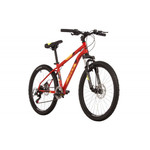 Велосипед NOVATRACK 24" BATTLER сталь 14'', красный, 6 скор.TZ500/TS-38/SG-6S, D-brake