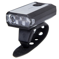 Фонарь велосипедный STG,JY7015, передний, USB, резин. Хомут. Аккум (3.7V/300mAh)