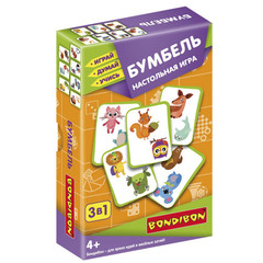 Настольная игра "БУМБЕЛЬ!" 2 в 1 Играй Думай Учись Bondibon
