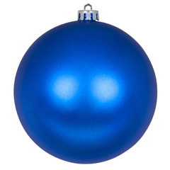 н.г.шар пластик мат.d=12см 1шт в пакете синий