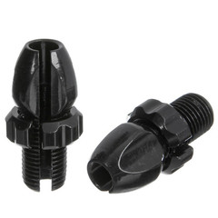 Болт настройки Тормозов Artek YZ-KS2B M10X18mm алюм, черн, инд упак, 2 шт в упак.