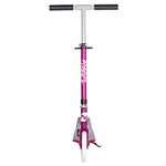 Самокат Novatrack Polis Plastic, 160 мм, розовый
