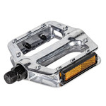 Педали STG FP-925, платформа, алюм, ось 9/16", насып. Подшип. Серебр