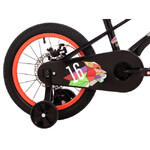 Велосипед NOVATRACK 16" LYNX. Магнезиевая рама, чёрный, полная защ.цепи, диск.тормоз, короткие крыль
