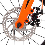 Велосипед NOVATRACK 16" LYNX. Магнезиевая рама, чёрный, полная защ.цепи, диск.тормоз, короткие крыль