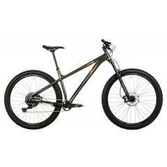 Велосипед STINGER 27.5" ZETA STD зеленый, алюминий, размер SM
