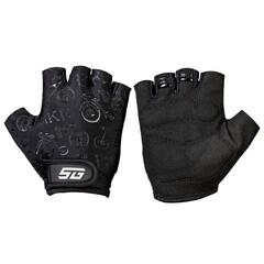 Перчатки детские STG AI-07-5828, размер M, черный