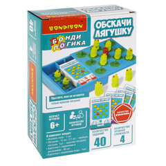 Игра настольная логическая БондиЛогика Bondibon "ОБСКАЧИ ЛЯГУШКУ"