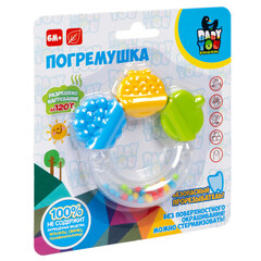 Погремушка "КОЛОКОЛЬЧИК" BABY YOU BONDIBON, пластм., CRD