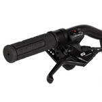 Велосипед NOVATRACK 20" KATRINA, алюм., голубой-салатовый, 6-скор, Shimano/Microshift  V-brake