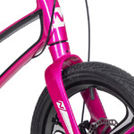Велосипед NOVATRACK 16" FLIGHT PRO. Магний-алюм.рама, пурпурный, полная защ.цепи, Дисковый тормоз, м