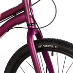 Велосипед NOVATRACK 24" NOVARA алюм.рама 10, фиолетовый, 6-скор, TY300/TS38/TZ500, диск.торм.STG