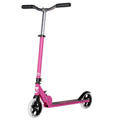 Самокат Novatrack Jungle Alloy, колеса 145 мм, розовый