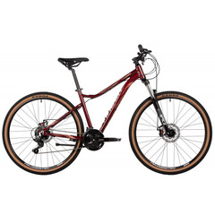 Велосипед STINGER 27.5" LAGUNA красный, алюминий, размер MD