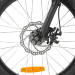 Велосипед NOVATRACK 20" SHARK зелёный, сталь, 6-скор, Microshift/Microshift MS25, диск.тормоз STG