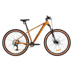 Велосипед STINGER 27.5" GRADIENT STD золотой, алюминий, размер SM