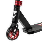 Самокат Novatrack Wolf 30, 100 мм, черный с красным
