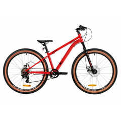 Велосипед FOXX 24" BOXXER красный, сталь, размер 12"