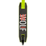 Самокат Novatrack Wolf 10, 100 мм, зеленый