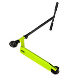 Самокат Novatrack Wolf 10, 100 мм, зеленый