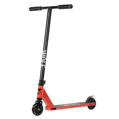 Самокат Novatrack Wolf 10, 100 мм, красный