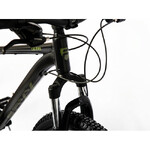Велосипед FOXX 27.5" CAIMAN черный, сталь, размер 16