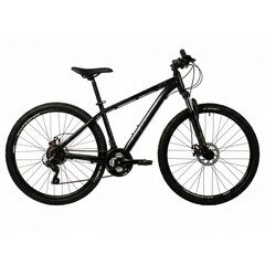 Велосипед FOXX 27.5" CAIMAN черный, сталь, размер 16