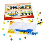 Логические, развивающие игры и игрушки Bondibon Мозаика «ТРАНСПОРТ», 248 дет., BOX 22x4.5x19 см