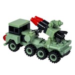 Конструктор Bondibon, Военный Десант, Ракетница, 73 дет., 3в1, BOX