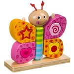 Игр.дерев. Bondibon логическая пирамида БАБОЧКА, BOX