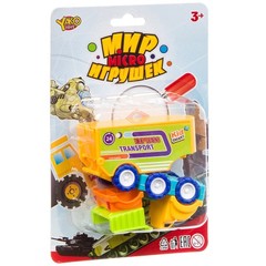Конструктор серия  Мир micro Игрушек, CRD 13,5х20х3 см, арт. M7585.