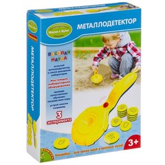 Французские опыты Науки с Буки, BONDIBON, Юный техник. Металлодетектор арт.  JS014