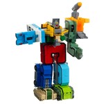 Трансформер 2в1 BONDIBOT Bondibon BOX 10,5х6х15,5 см,  цифра"0", арт. YB188-35E.