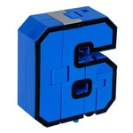 Трансформер 2в1 BONDIBOT Bondibon BOX 10,5х6х15,5 см,  цифра"6", арт. YB188-35E.