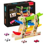Развивающие игры из дерева Bondibon «ГОНКИ», BOX 31,5?7,5?23,5 см