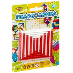 Игр. пласт. головоломка прямоуг. рамки, рус. упак. CRD 10,8х14,8 см., арт. M6237